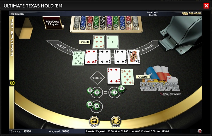 Ultimate Texas Hold'em